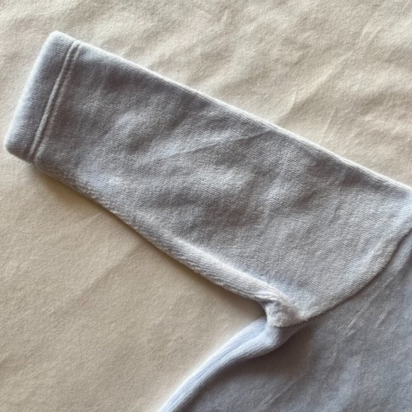 United Colors of Benetton Blue Bunny Sleepsuit 3-6 Months NWOT - Picture 6 of 10